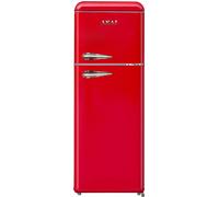 AKAI CLASS241KROSS FRIGORIFERO DOPPIA PORTA LINEA RETRO' 240LT CLASSE E ROSSO [EEK: E (EX CLASSE A++)]