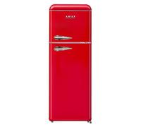 AKAI CLASS241KROSS FRIGORIFERO DOPPIA PORTA LINEA RETRO' 240LT CLASSE E ROSSO [EEK: E (EX CLASSE A++)]