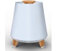 AKAI AKBT80 Speaker Bluetooth e Radio con luci a LED colorate Rifiniture in legno
