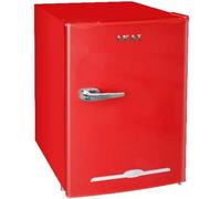 AKAI - Class90k 100l Frigorifero Da Tavolo Retrò Con Congelatore 83x48 - Rosso