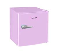 Akai Mini Frigo Frigobar Minibar Retro' 46 Litri Vintage CLASS 55K (Rosa)