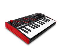 Akai Professional MPK Mini MK3 - Tastiera MIDI Controller USB a 25 Tasti con 8 Drum Pad Retroilluminati, 8 Manopole, Software e Native Instruments Sound Package (NKS Integration)