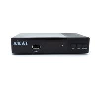 Decoder Digitale Terrestre Akai HEVC 265 10 Bit HD Controllo Parentale HDMI USB