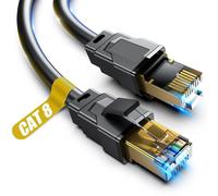 Akake Cavo Ethernet Cat 8, 0,5 m, 1 m, 2 m, 3 m, 5 m, 6 m, 9 m, 12 m, 15 m, 18 m