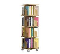 AKALNNB Libreria girevole, con una ruota di piede di 360 ° solida libreria rotante per bambini, libro illustrato, libreria semplice, per coltivare l'interesse dei bambini in