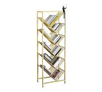 AKALNNB Libreria Piccola Libreria Ferro Luce di Lusso Multistrato Libreria di Stoccaggio Semplice Piano Studente Libreria Creativa Albero Scaffale Minimalista Moderno Bookc