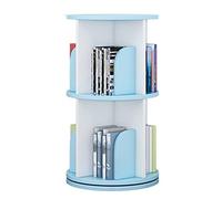 AKALNNB Libreria rotante per la casa, libreria, scaffale da pavimento a 360° dal pavimento al soffitto, piccola libreria
