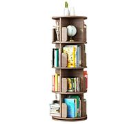 AKALNNB Libreria rotonda girevole a 360°, grande stoccaggio, coltiva l'interesse dei bambini nella lettura, archiviazione di CD e DVD