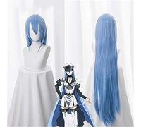 Akame Ga Kill! Parrucche Cosplay Esdeath Blu Lungo Diritto Parrucca sintetica resistente al calore di alta qualità Capelli sintetici Parrucca Anime KUZW026