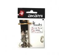 AKAMI AMI SERIE 120 - COLORE: BRONZATO, MISURA AMO: 16, CONFEZIONE: 20 pezzi