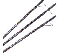 AKAMI BOAT SHIVER - COLORE: RED, SEZIONI: 2, LUNGHEZZA: 2.50 MT, INGOMBRO (CM): 132, PESO (GR): 344, AZIONE: 100-1000 GR