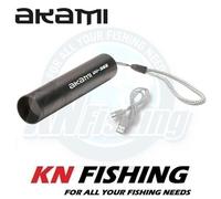 AKAMI LIGHT UV-365 Torcia da Pesca Ricaricabile Luce UV Super Forte Luce Blu