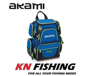 AKAMI MG-23 ZAINO Borsa da pesca 34x18x39 cm