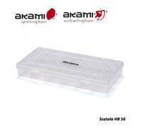 AKAMI SCATOLA HB 56 - COLORE: TRASPARENTE, SIZE: 23x12x3.5 (cm)