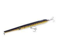 Akami Skipper 220 - Needle Floating 22 cm 35 g per Serra, Leccia, Barracuda,Spigole | Armatura Passante Inox e Ancorette BKK Anti Rust | Azione WTD e Splashing (KING CUDA)