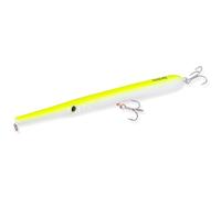 Akami Skipper 220 - Needle Floating 22 cm 35 g per Serra, Leccia, Barracuda,Spigole | Armatura Passante Inox e Ancorette BKK Anti Rust | Azione WTD e Splashing (YELLOW LION)