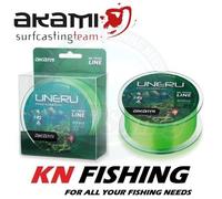 AKAMI UNU Fluo Green Surf Casting Line 600 m 0,156 mm - 0,405 mm