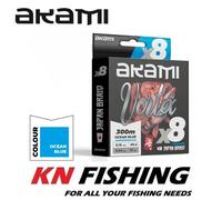 AKAMI VORTEX X8 X-Braid Line Blue 300 m PE 0,8 - 1,5