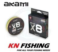 AKAMI YOAKE Multicolor X8 X-Braid Line 300 m PE 0,4 - 2,5