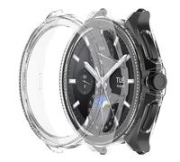 Akancy [2 Stück] Custodia rigida compatibile con mi watch 2 pro con pellicola protettiva, 9H Durezza Hart PC Case sottile in vetro temperato per Smart, trasparente