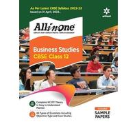 Akanksha Sharma Cbse All in One Business Studies Class 12 2022-23 (a (Tascabile)