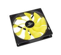 Akasa 14cm Viper Fan Ventilatore 14 cm 26,01 dB Nero Giallo 600 -1600 AK-FN063