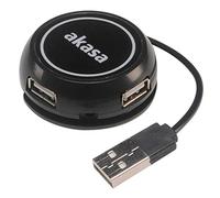 Akasa 4 Porte USB 2.0 MOZZO