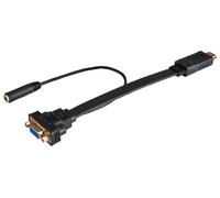 AKASA - Adattatore da HDMI a VGA a basso profilo con audio, 200 mm