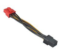 AKASA Adattatore PCI-Express 6 pin verso PCI-Express 8 pin AK-CB052-10 cm