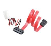 Akasa AK-CB050-40SATA Cavo per Dati e Alimentazione per Drive ODD SATA Slim, Nero