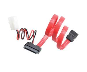 Akasa AK-CB050-40SATA Cavo per Dati e Alimentazione per Drive ODD SATA Slim, Nero