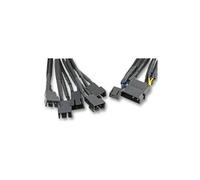 Akasa AK-CBFA03-45 Cavo, Divisore Ventola PWM Per 5 Ventole