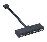 Akasa Cavo splitter RGB AK-CBLD02-10BK 0,1 m Maschio-Femmina Nero