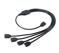 Akasa AK-CBLD04-50BK - Splitter LED RGB 1 To-4