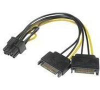 Akasa AK-CBPW19-15 cavo di alimentazione interno (Akasa str?mforsyningsadapter - 15 cm) NEW