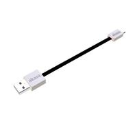 Akasa AK-CBUB16-15BK Cavo Super Slim USB 2.0 Tipo-A Maschio A Micro-B Nero 15Cm