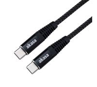 Akasa AK-CBUB54-10BK cavo USB 1 m USB C Nero - Nouvo