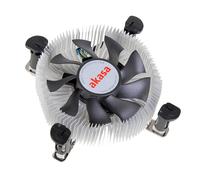 Akasa AK-CCE-7106HP Cooler Nero Argento Raffreddamento Cpu 28,71 dB Intel socket