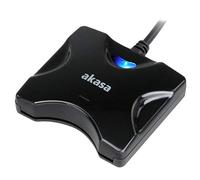 Akasa AK-CR-03BK - Lettore di Smart Card e schede ID elettronico Esterno
