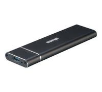 Akasa - Custodia esterna USB 3.1 M.2 SSD in alluminio, colore: Nero AK-ENU3M2-02