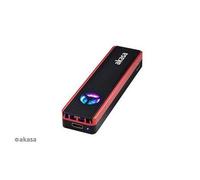 Akasa AK-ENU3M2-06 contenitore di unità di archiviazione Box esterno SSD Nero M.