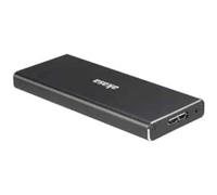Akasa AK-ENU3M2-BK - Alloggiamento SSD M.2 SATA in alluminio, colore: Nero