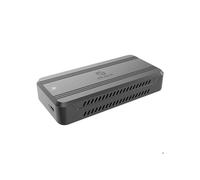 Akasa USB 4 da 40 Gbps a M.2 PCIe NVMe SSD in alluminio con ventola PWM, supporto UASP&Size in SSD 2242/2260/2280, compatibile con Thunderbolt 3&USB4/3.2 per trasferimento dati Hyper-Fast,