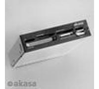 Akasa AK-ICR-07 lettore di schede USB 2.0 Interno (Akasa [AK-ICR-07] Internal Card Reader, 3.5, 6 Slot with USB2 Port, Black & NEW