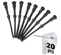 Akasa AK-MX003 - Supporti Per Ventilatori Antivibranti In Gomma Siliconica, Nero, 20 pezzi