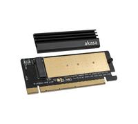 Akasa AK-PCCM2P-05 PCIe M.2 PCI 3.0 Nero Passivo 0 55 °C SSD PCIe