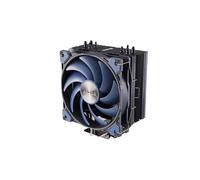 Akasa Alucia H4 Processore Raffreddatore d'aria 12 cm Nero, Blu 1 pz