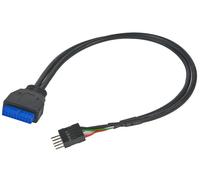 AKASA - Cavo adattatore per scheda madre da USB 3.0 a USB 2.0, 300 mm