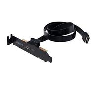Akasa Cavo staffa PCI a basso profilo con USB 3.1 Gen 2 Type-C | Schede porta USB | 10 Gb/s | SuperSpeed+ | 50cm | AK-CBUB37-50L