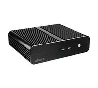 'Akasa Euler S Nero vane portacomputer - Scatola di PC, Alluminio, mini-ITX, Nero, 2.5, 228 mm